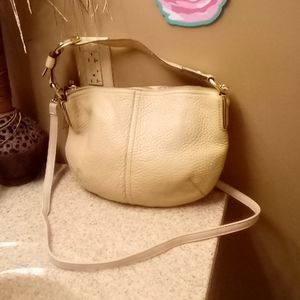 Coach soft Peeble leather crossbody/handbag